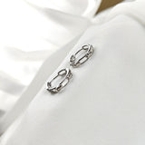 Créoles Texturées en Argent 925 – Élégance et Originalité Créoles Texturées en Argent 925 – Élégance et Originalité