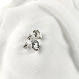 Mini Créoles Étincelantes en Argent 925 – Cercle Raffiné Mini Créoles Étincelantes en Argent 925 – Cercle Raffiné