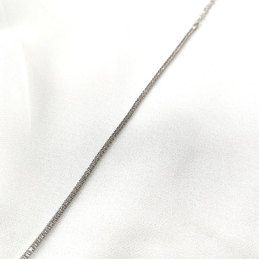 Gourmette en Argent 925 Style Tennis Zircons