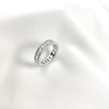 Bague en Argent 925 avec Zircons Étincelants – Élégance Intemporelle Bague en Argent 925 avec Zircons Étincelants – Élégance Intemporelle