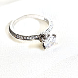 Bague en argent 925 solitaire diamanté – Élégance éternelle Bague en argent 925 solitaire diamanté – Élégance éternelle