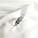 Bague en argent 925 sertie de zircons – Éclat de Luxe Bague en argent 925 sertie de zircons – Éclat de Luxe