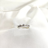 Bague couronne en argent 925 sertie de zircons – Reine d’Éclat Bague couronne en argent 925 sertie de zircons – Reine d’Éclat