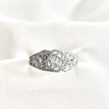 Bague en argent 925 avec zircon taille émeraude – Prestige Éclatant Bague en argent 925 avec zircon taille émeraude – Prestige Éclatant