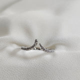 Bague en argent 925 “Lune d’Éclat” – Design ouvert serti de zircons Bague en argent 925 “Lune d’Éclat” – Design ouvert serti de zircons