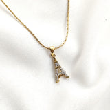 Chaîne lettre A en plaqué or – Garantie 10 ans Chaîne lettre A en plaqué or – Garantie 10 ans