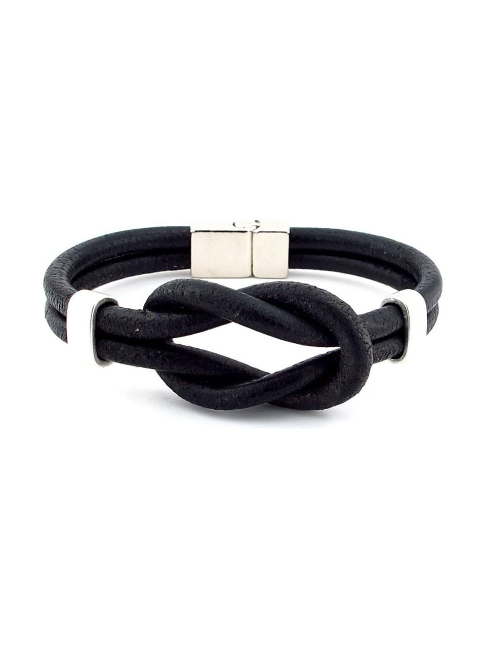 Bracelet homme en cuir Original Acier Inoxydable Bracelet homme en cuir Original Acier Inoxydable