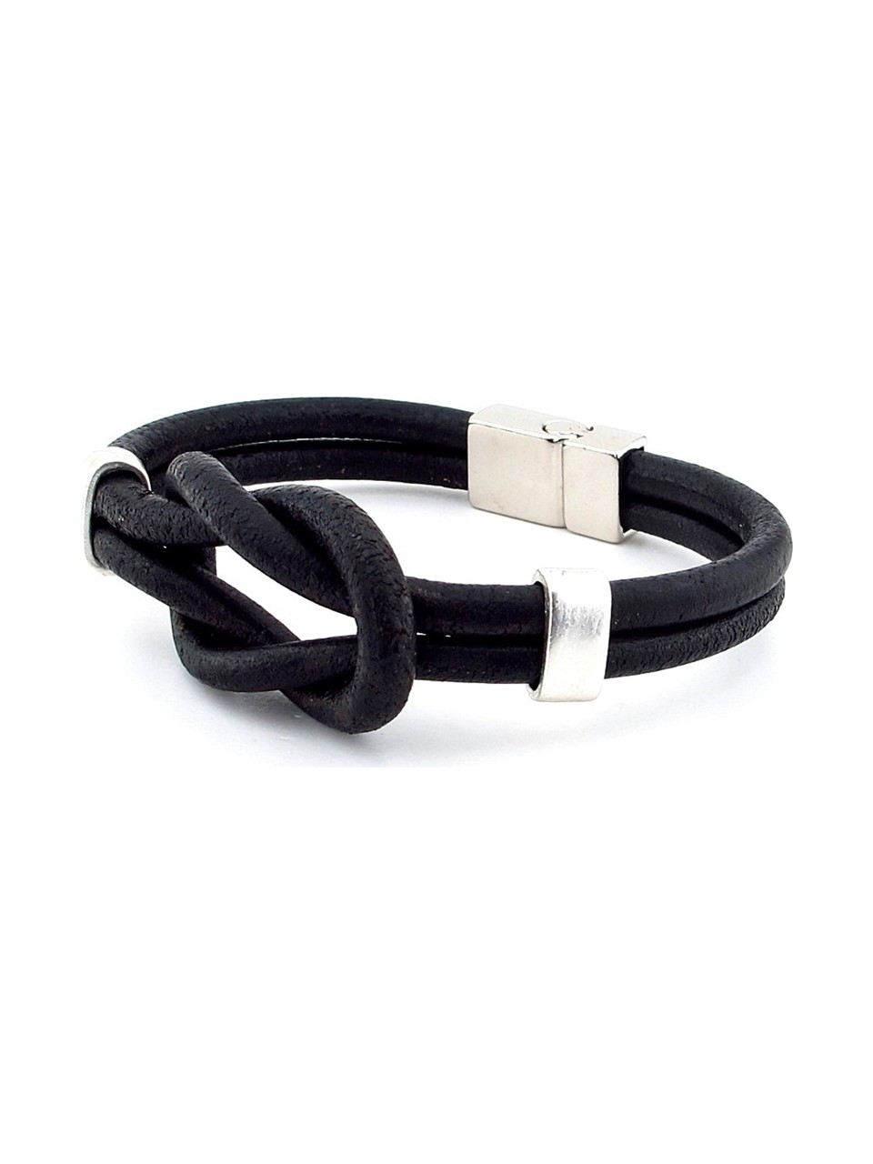 Bracelet homme en cuir Original Acier Inoxydable Bracelet homme en cuir Original Acier Inoxydable