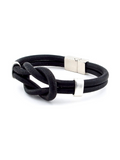 Bracelet homme en cuir Original Acier Inoxydable Bracelet homme en cuir Original Acier Inoxydable