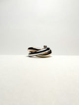 black and white boat shoes