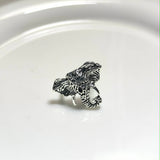 Bague Éléphant Artistique en Acier Inoxydable – Style Bohème Chic