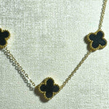 Collier Trèfle en Acier Inoxydable – Élégance Chic & Tendance