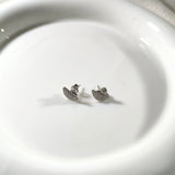 Boucles d’Oreilles Argent Cygne Élégant – Zircon Brillance Luxe