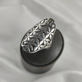 Bague Fleur de Vie – Élégance et Symbolisme Acier inoxydable