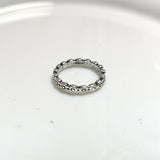 Bague Anneau Vintage en Acier Inoxydable – Style Minimaliste Chic