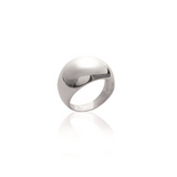 Bague Dome en Céramique – Élégance Intemporelle et Design Audacieux