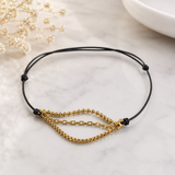 Bracelet CN Élégance Chaîne Dorée – Plaqué Or Ajustable