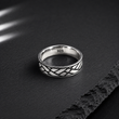 Bague Homme Argent 925 Tressée – Style Moderne Élégant