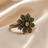Bague Fleur Vintage Bronze ✨