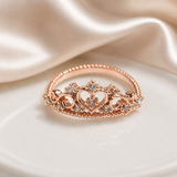 Bague Princesse Cœur Élégant ✨