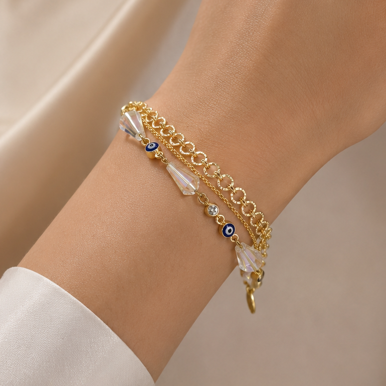 Bracelet Élégance Cristal ✨