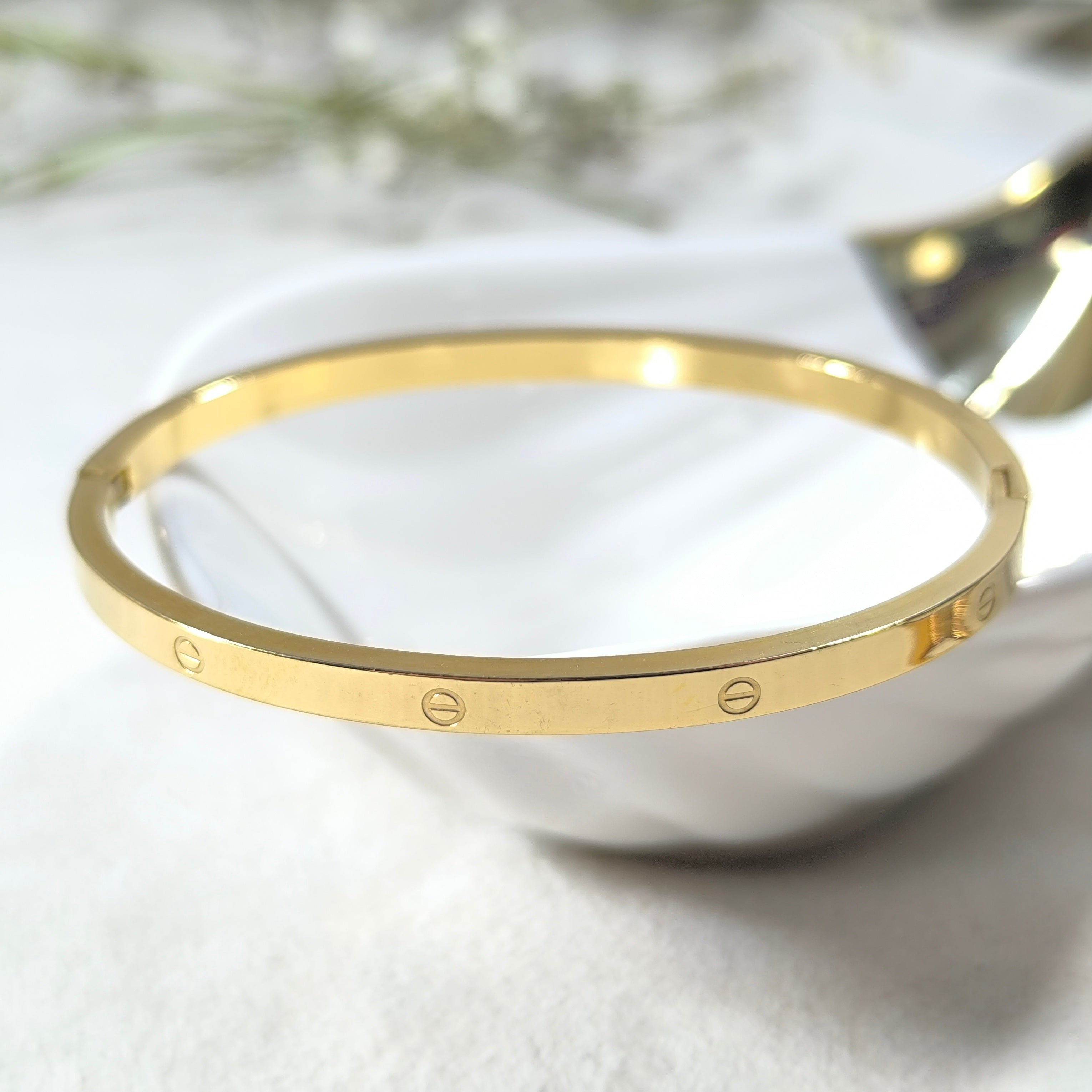 Bracelet Minimal Chic – Acier Inoxydable Doré & Argenté