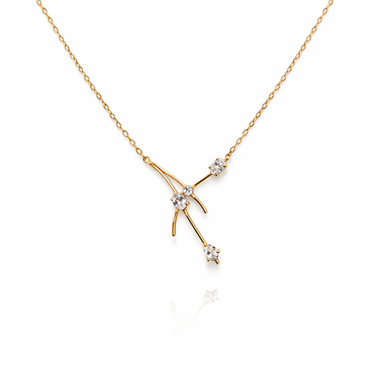 Collier pendentif goutte rose mini fiole de parfum Collier pendentif goutte rose mini fiole de parfum