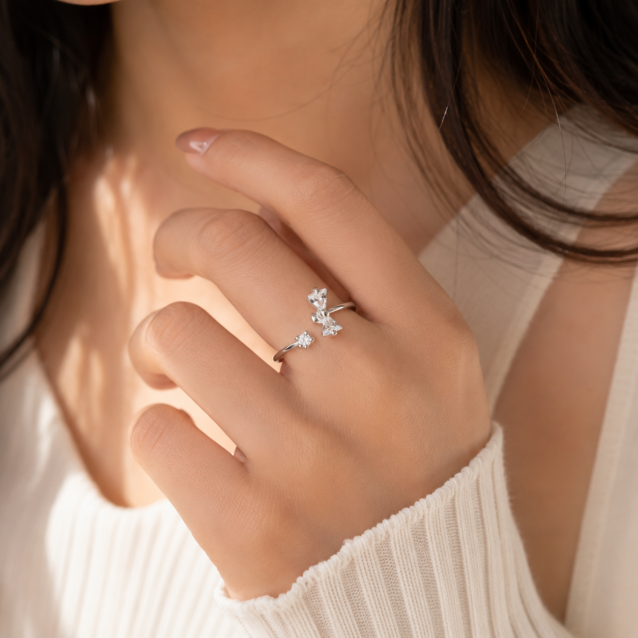 Bague Nœud Chic ✨