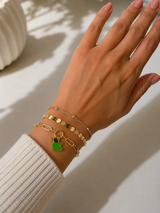 Bracelet Femme Doré avec Pendentif