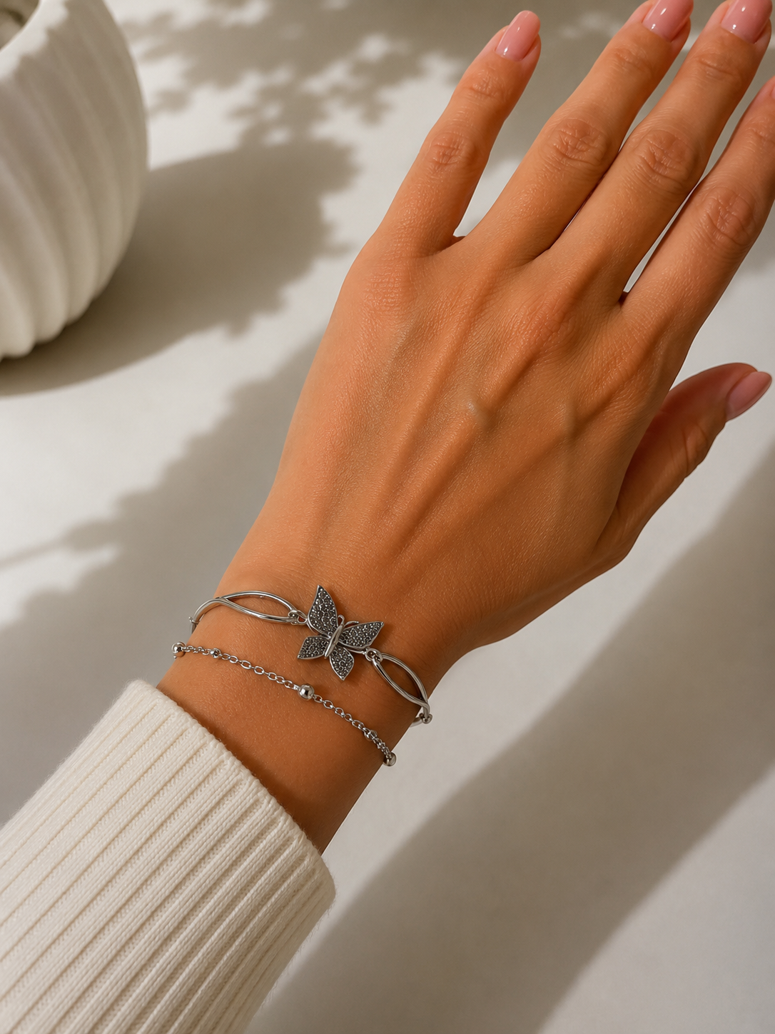 Bracelet Femme Doré avec Pendentif