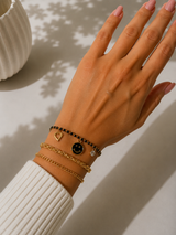 Bracelet Femme Doré avec Pendentif