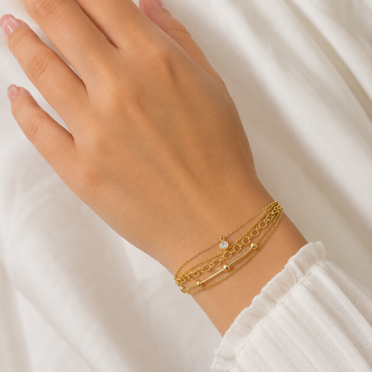 Bracelet Multi Rang Élégance Chic ✨