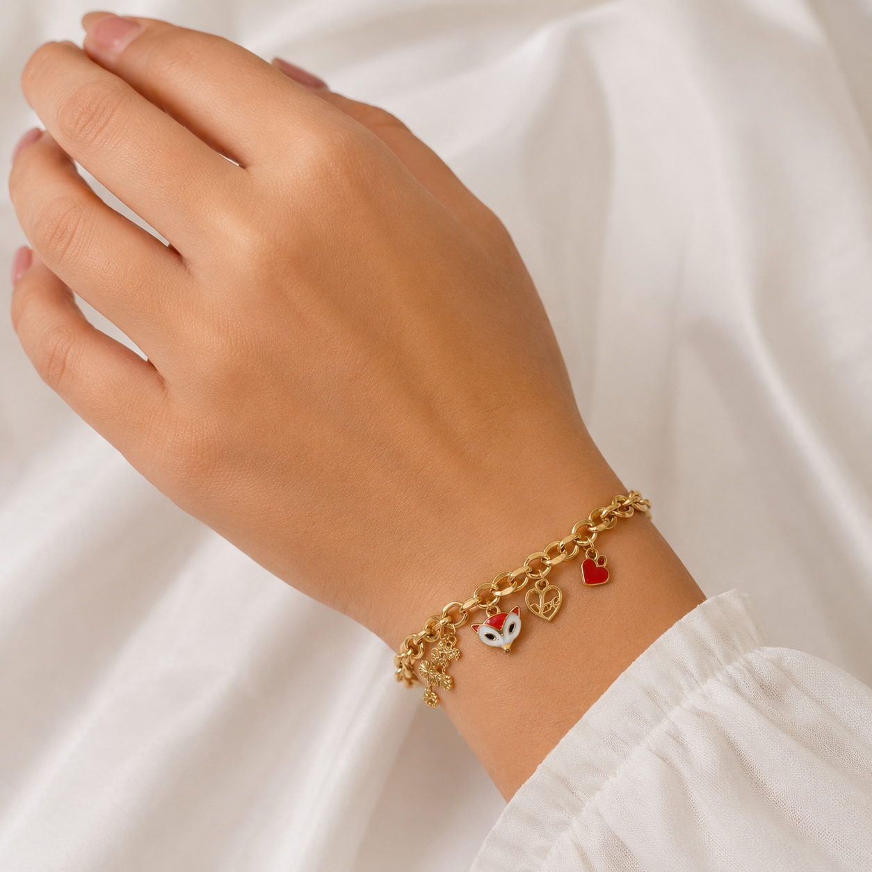 Bracelet Charms Élégance