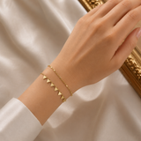 Bracelet Golden Triangle ✨