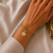 Bracelet Multicouches Médaille Chic ✨