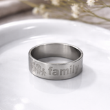 Bague Élégance Family – Symbole d’Amour Éternel