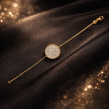 Bracelet CN Élégance Cristal – Plaqué Or 10 Ans Garantie