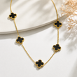 Collier Trèfle en Acier Inoxydable – Élégance Chic & Tendance