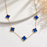 Collier Trèfle en Acier Inoxydable – Élégance Chic & Tendance