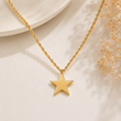 Collier Étoile en Plaqué Or – Style Élégant & Tendance