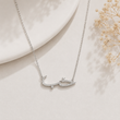 Collier Signature Élégance en Argent – Design Moderne & Raffiné