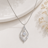 Collier Goutte Royale en Argent 925  – Élégance Brillante & Raffinée