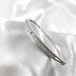 Bracelet Argent Minimaliste au Double Éclat