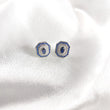 Boucles d’Oreilles “Élégance Saphir” en Argent