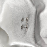 Boucles d’Oreilles “Étoile Émaillée” en Argent