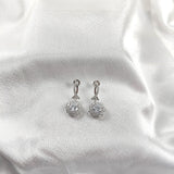 Boucles d’Oreilles “Éclat Infini” en Argent et Zircons
