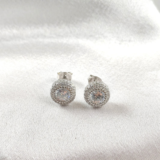 Boucles d’Oreilles “Éclat Élégant” en Argent
