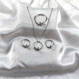 Parure “Élégance Moderne” en Argent 925