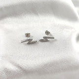 Boucles d’Oreilles “Éclat Moderne” en Argent