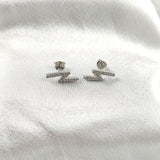Boucles d’Oreilles “Éclat Moderne” en Argent